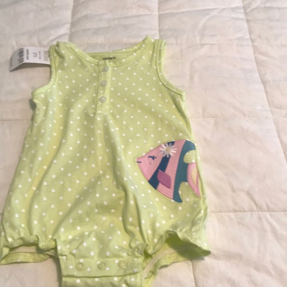Carters 6 th month onesie